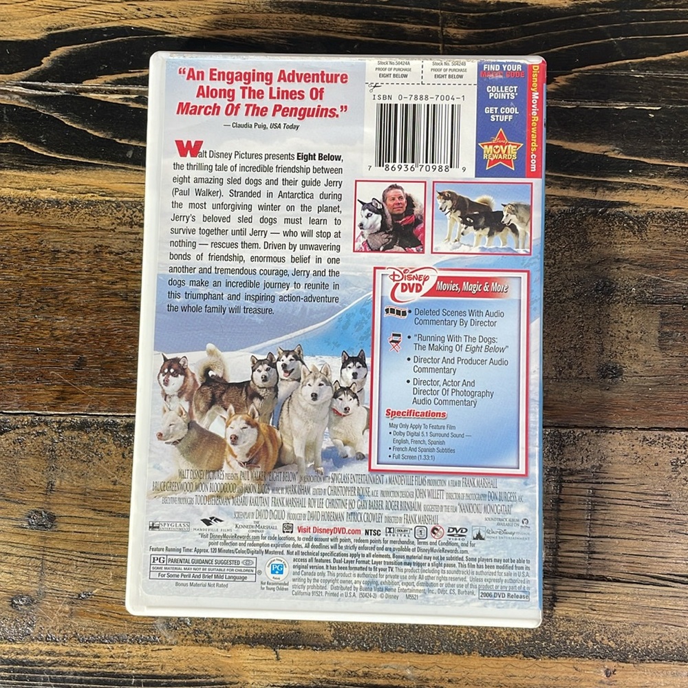 Eight Below DVD - Picture 2 of 4